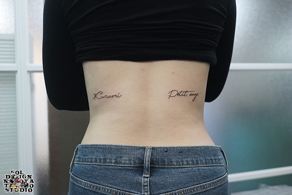 名古屋　タトゥー　女性